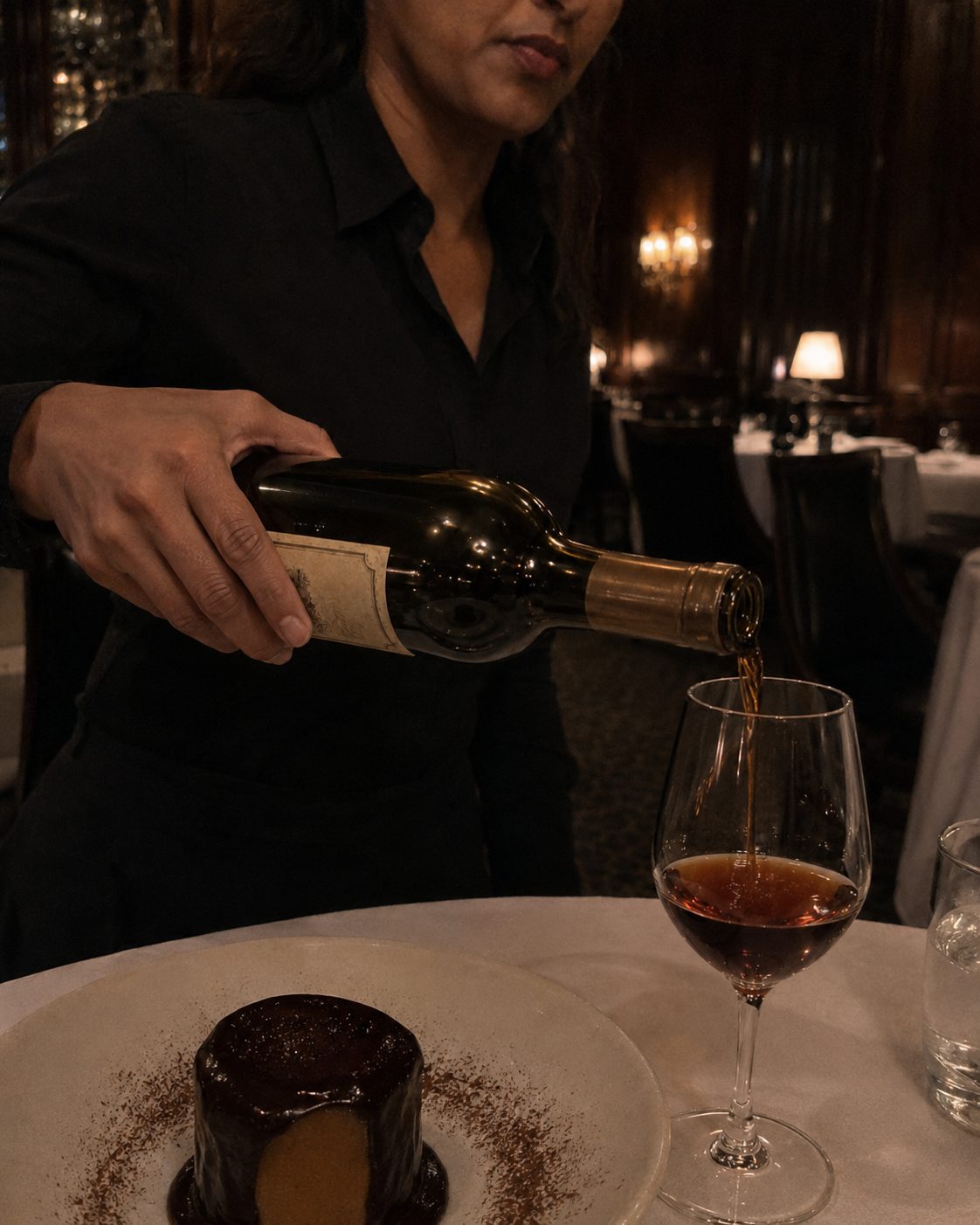 The last pour